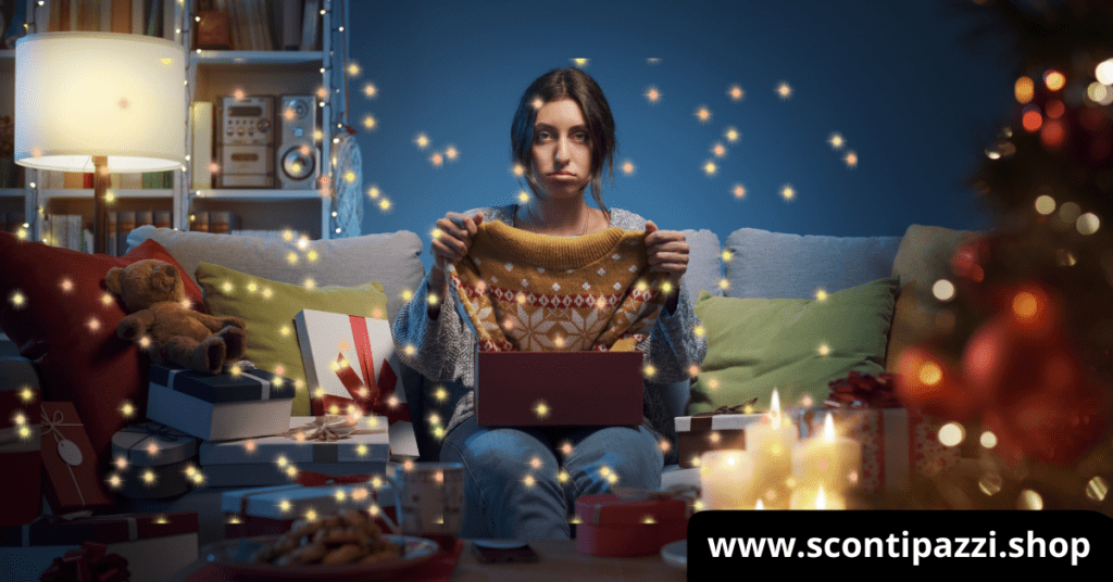 dragazza-delusa-per-regalo-di-natale-che non-le-piace