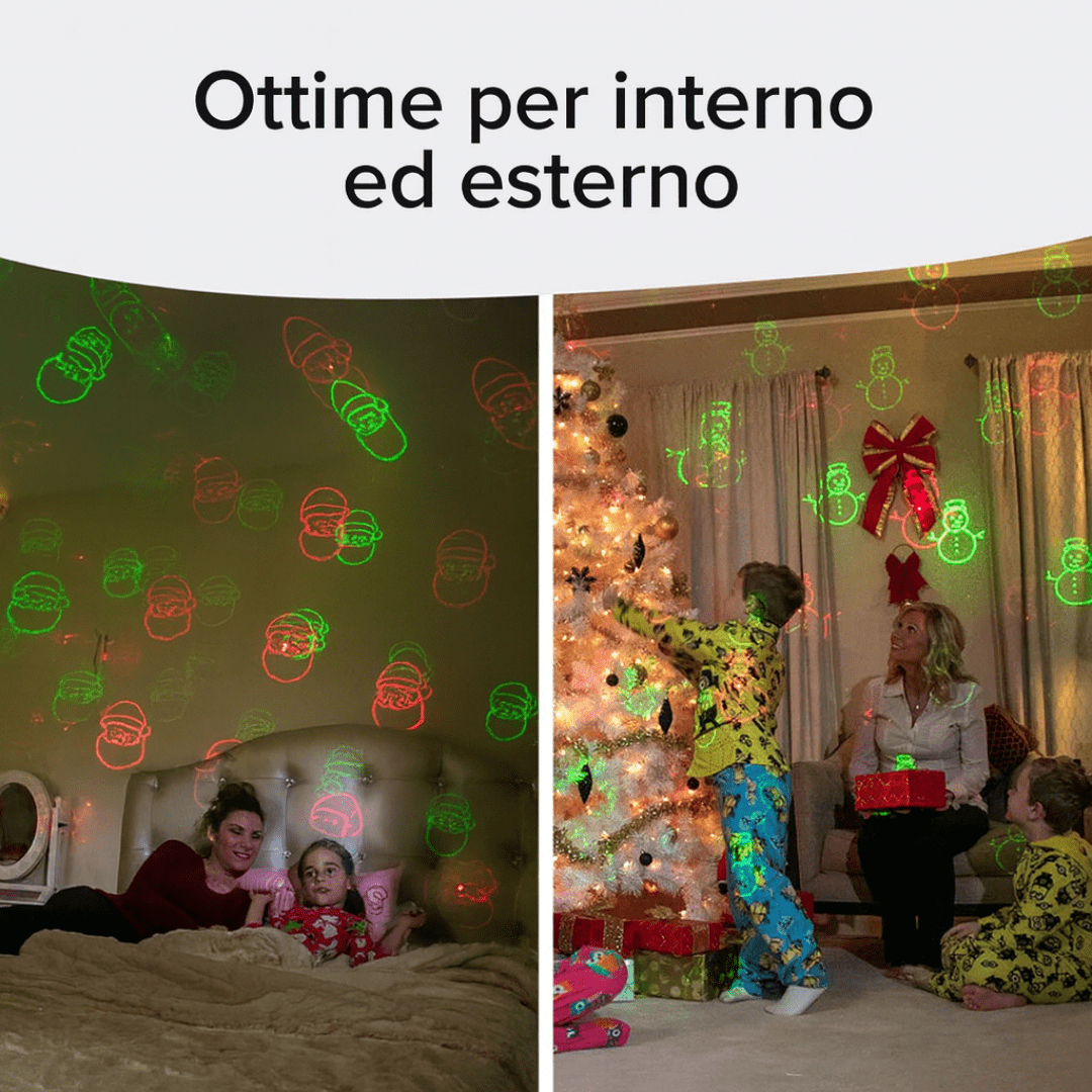 Unica Luce Laser con 45 Combinazioni Diverse 1+1 Gratis - immagine 4